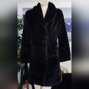 Elegant Black Women's Coat